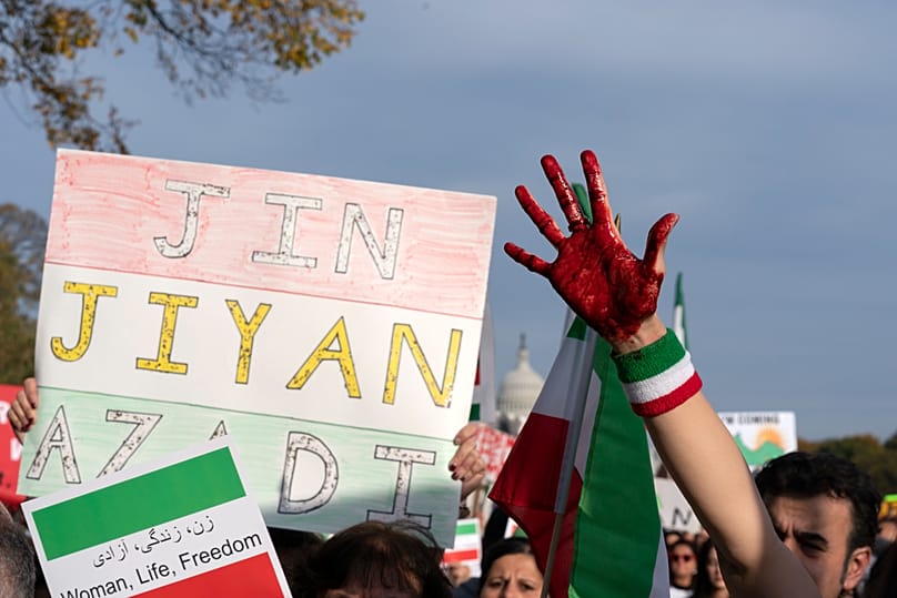 تظاهرات زن زندگی آزادی در خارج از ایران 
