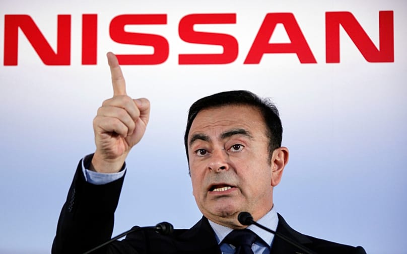 Carlos Ghosn en mai 2012 à Tokyo