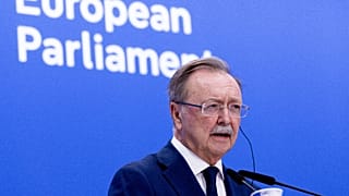 El presidente de Ceuta, Juan Jesús Vivas, informa sobre la situación en el enclave español de Ceuta en el Parlamento Europeo en Bruselas, 8 de septiembre 2026