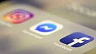 Instargram, Messenger and Facebook app 