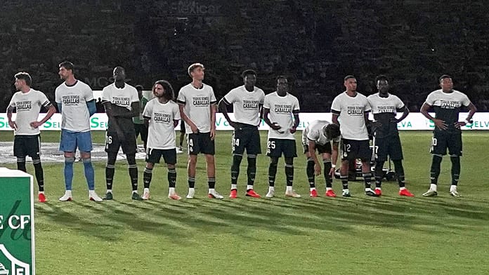 Mbappé, Vinícius and Konaté criticised for hiding Ceuta support message