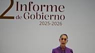 La presidenta de México Claudia Sheinbaum pronunció su discurso sobre el estado de la nación en el Palacio Nacional de la Ciudad de México, el martes 1 de septiembre de 2026