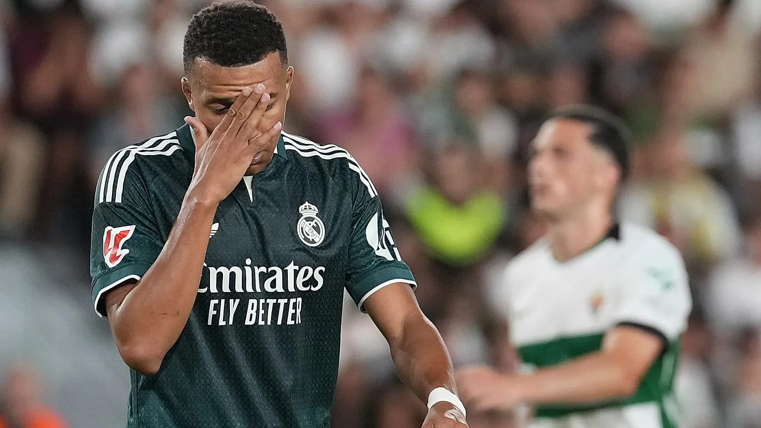 Kylian Mbappé, 15 Eylül 2026'da Real Madrid'in Elche'ye karşı oynadığı maçta.