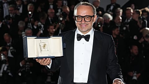 Zvyagintsev at the awards ceremony of the 79th Cannes International Film Festival on 23 May 2026.