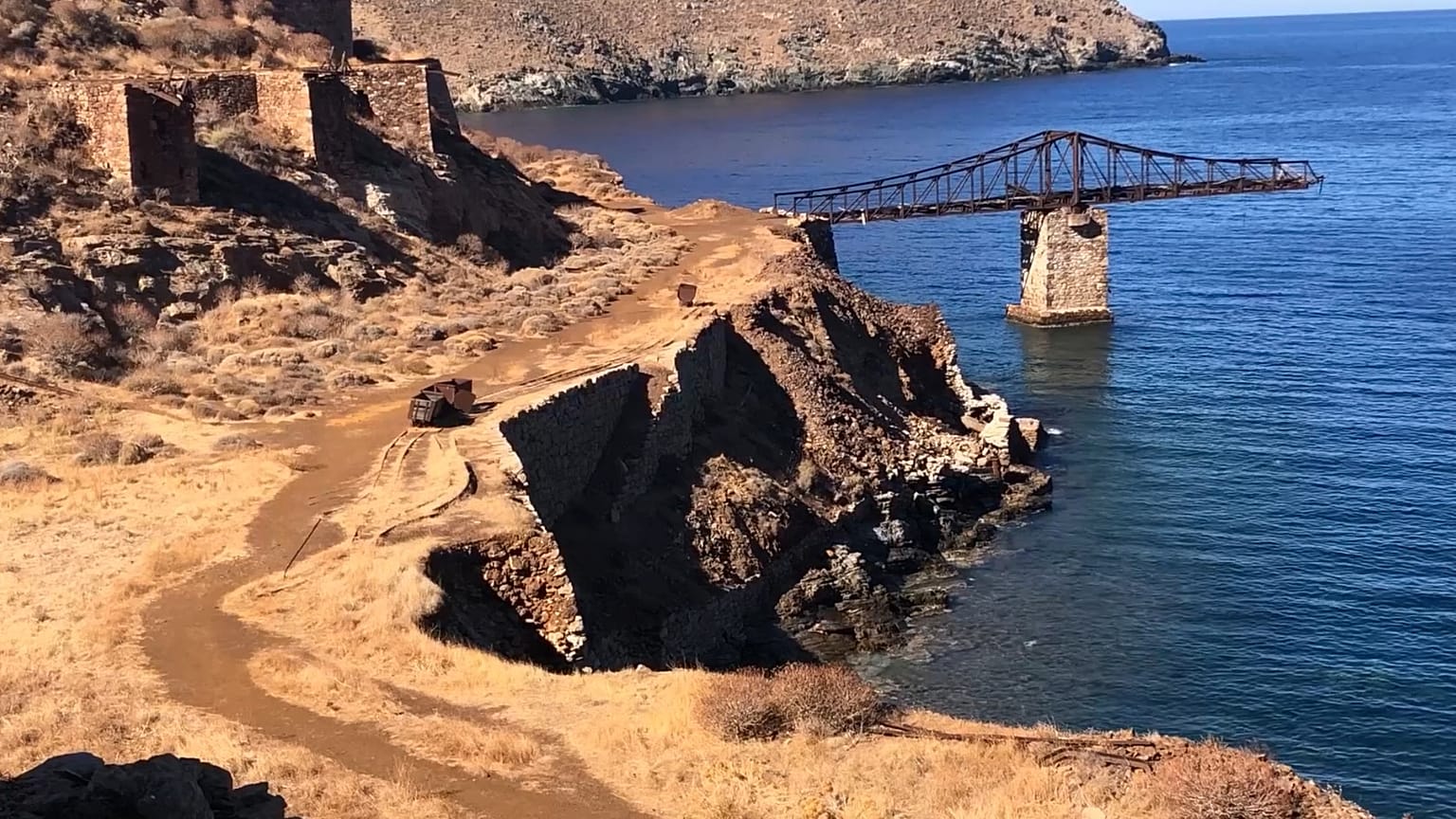 La rampe de chargement de Mega Livadi