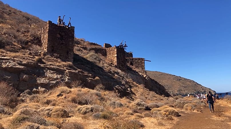 La mine de Mega Livadi
