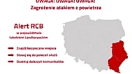 „UWAGA! UWAGA! UWAGA!”. Alert RCB dla mieszkańców wschodniej Polski