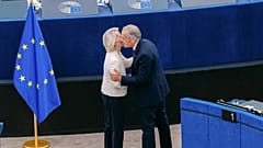 Ursula von der Leyen and Mark Carney.