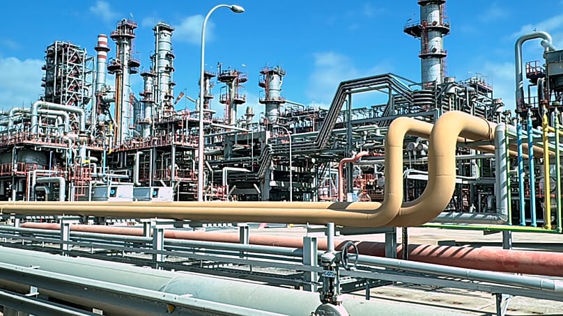 Image of Moeve's green hydrogen plant in Huelva.