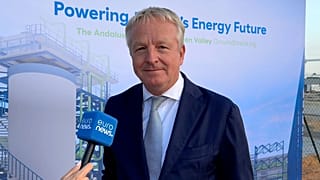 Maarten Wetselaar, CEO de Moeve, durante la entrevista con 'Euronews' el 17 de septiembre de 2026 en Huelva.
