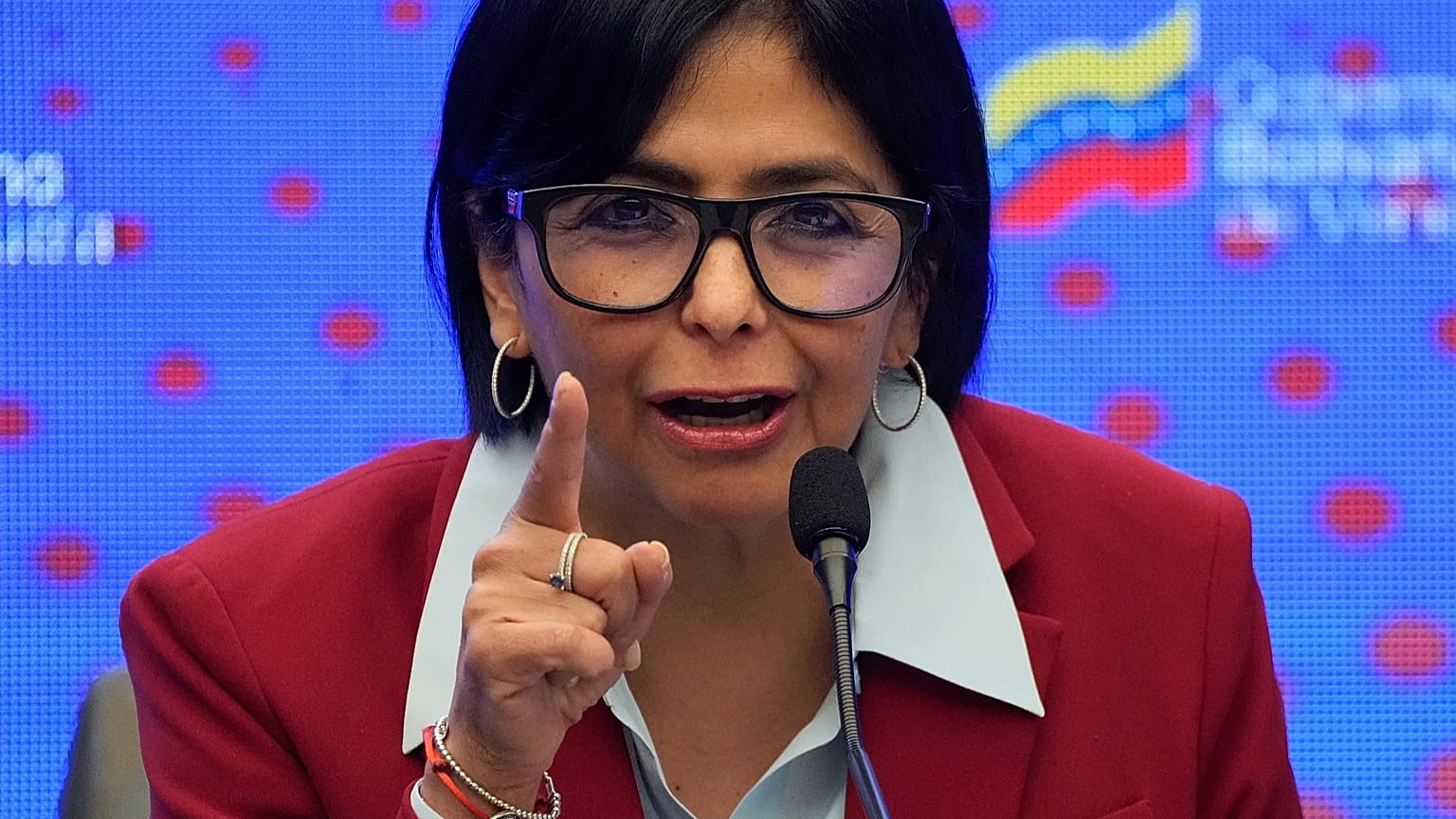 Delcy Rodríguez, en una foto de archivo