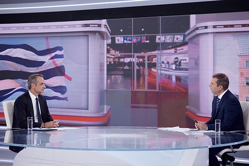 Interview de Kyriakos Mitsotakis sur l'ERT