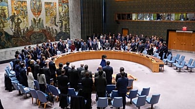 Security Council meeting