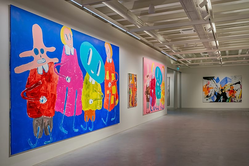 'Painting Sem título', André Butzer (2018), MUZEU, Braga, Portugal, 2026.