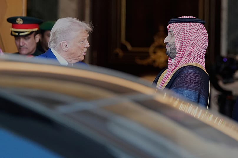 Trump és MBS, 2025 május