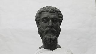 Septimius Severus’a ait bronz baş