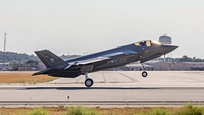 Eine deutsche F-35 in Fort Worth, Texas