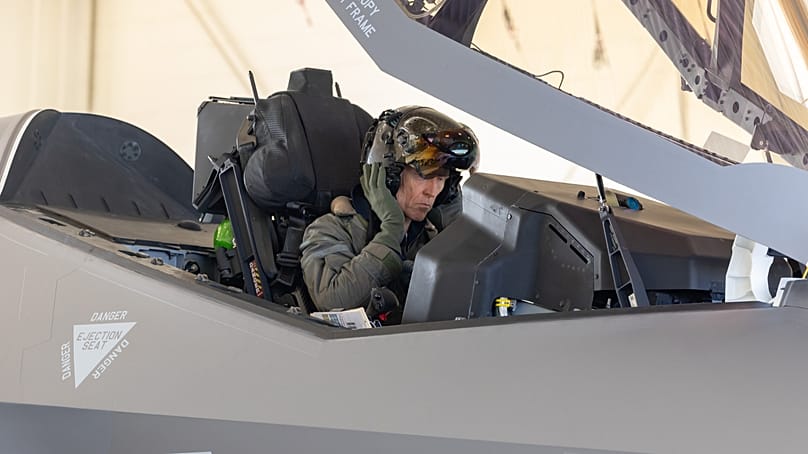 Pilot in der F-35