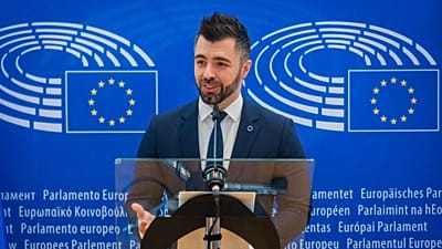 Dr. Kulja András tiszás ep-képviselő az Európai Parlamentben