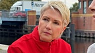 SPD-Spitzenkandidatin und Ministerpräsidentin von Mecklenburg-Vorpommern, Manuela Schwesig, am 17.09.2026 in Demmin