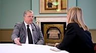 Taurimas Valys, the Lithuanian Finance Minister, during an interview with Euronews in Dublin.