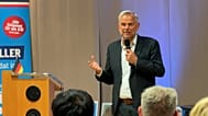 Leif-Erik Holm, Spitzenkandidat der AfD in Mecklenburg-Vorpommern, in Waren (Müritz) am 17.09.2026