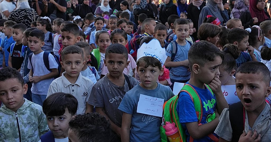 Gaza : rentrée scolaire dans un système éducatif dévasté