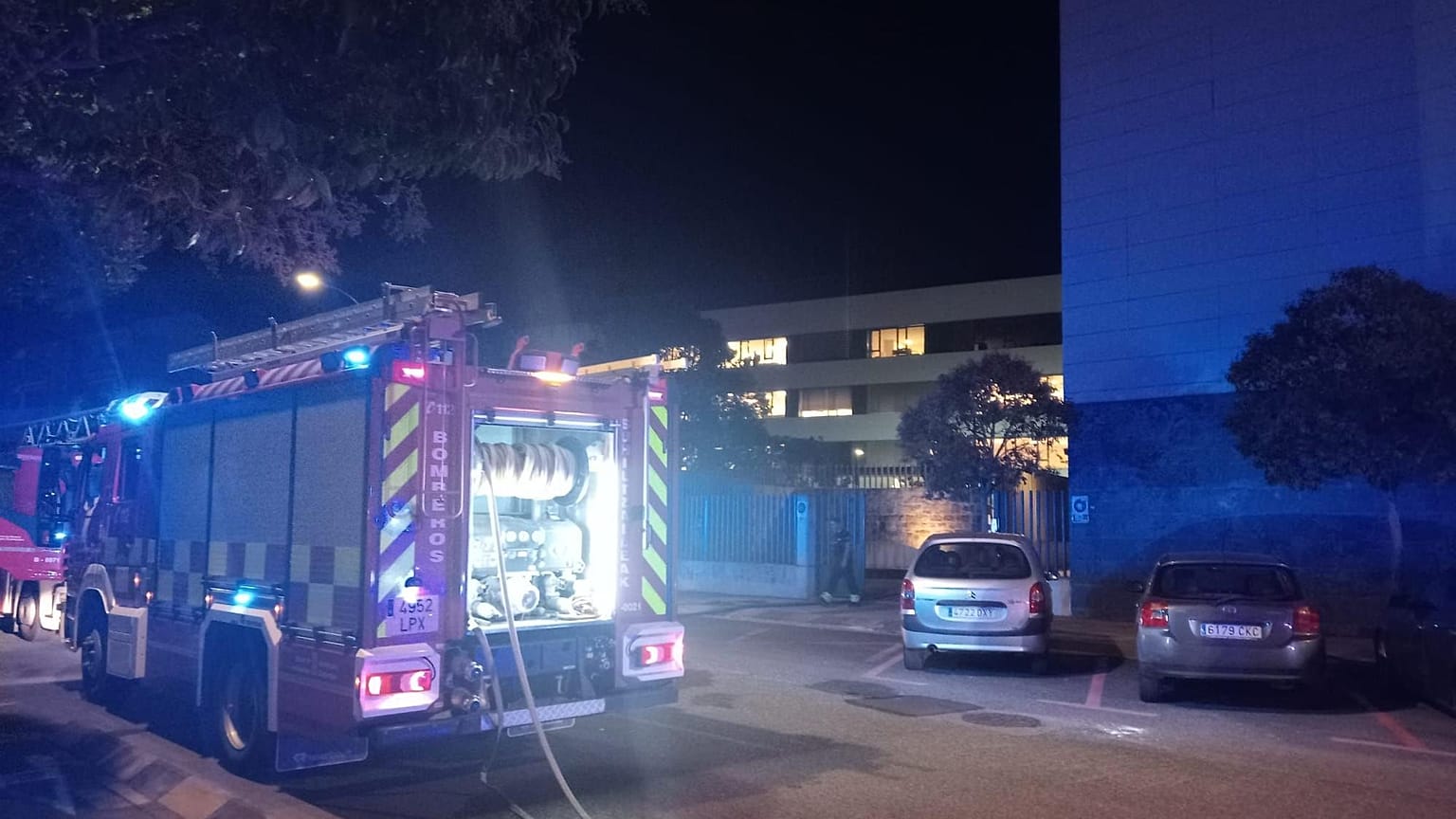 Fuego en la Residencia padre Menni de Pamplona, 19 de septiembre de 2026