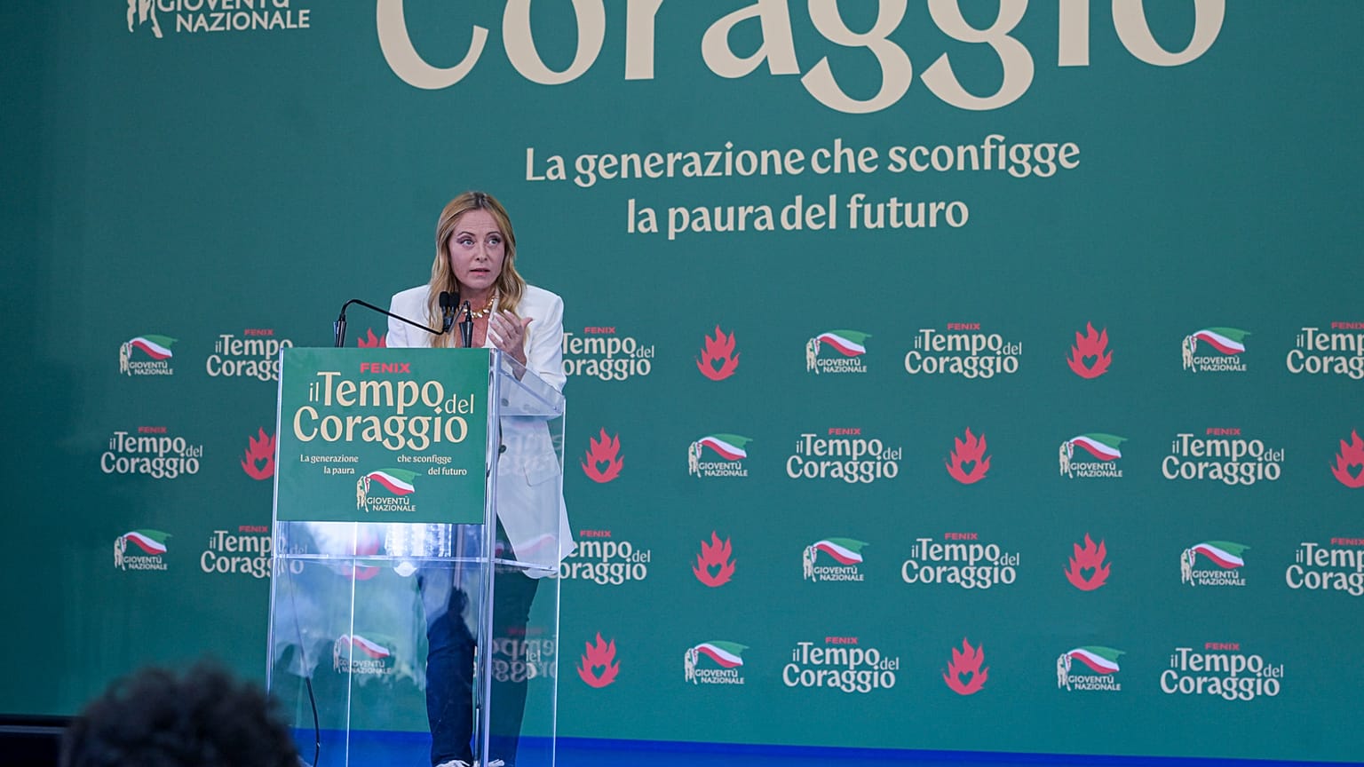 La premier italiana Giorgia Meloni
