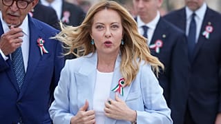 جورجا ملونی نخست‌وزیر ایتالیا 