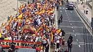 Imagen de la manifestación en Ceuta este domingo, 20 de septiembre de 2026.