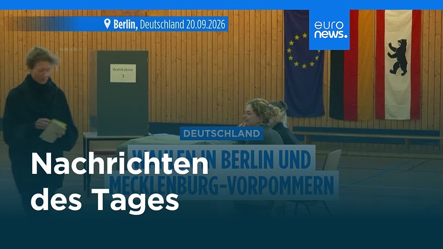 Nachrichten des Tages | 21. September 2026 - Morgenausgabe
