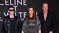 Presley Gerber mit seinen Eltern