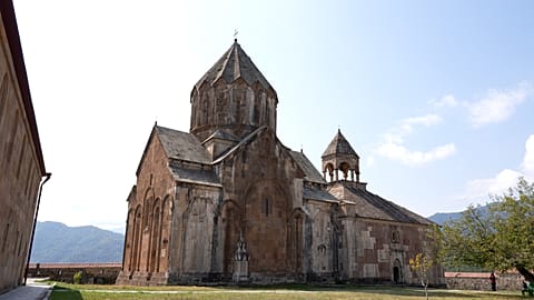 The 13th-century Gandzasar Monastery near Vangli village, in Gandzasar, 21 September 2026