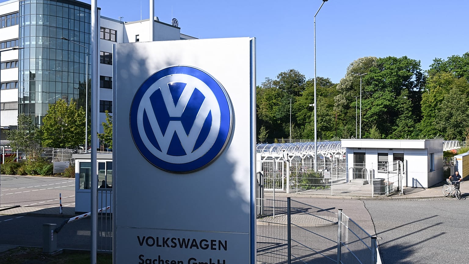 Archív felvétel: A chemnitzi Volkswagen motorgyár látképe, Németország, 2026. augusztus 27.