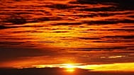 The sun rises as seen from the summit of Mount Fuji, Oyama, Japan, on Sept. 4, 2026.