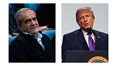 دونالد ترامپ و مسعود پزشکیان