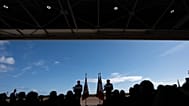 French President Emmanuel Macron and Prime Minister Mark Carney deliver remarks in Saint Pierre