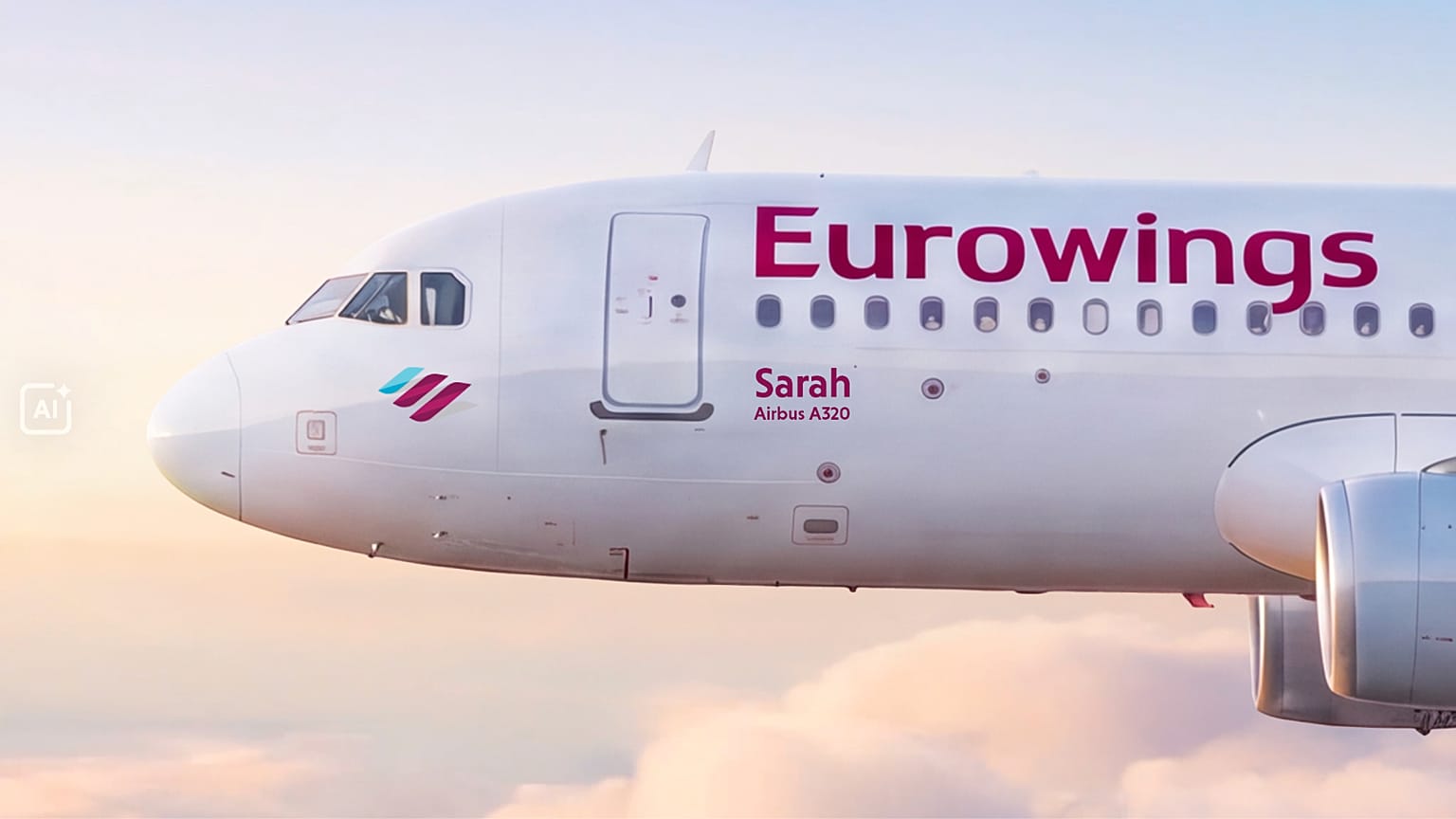 Eurowings „Name a plane” nevű pályázatot indított.