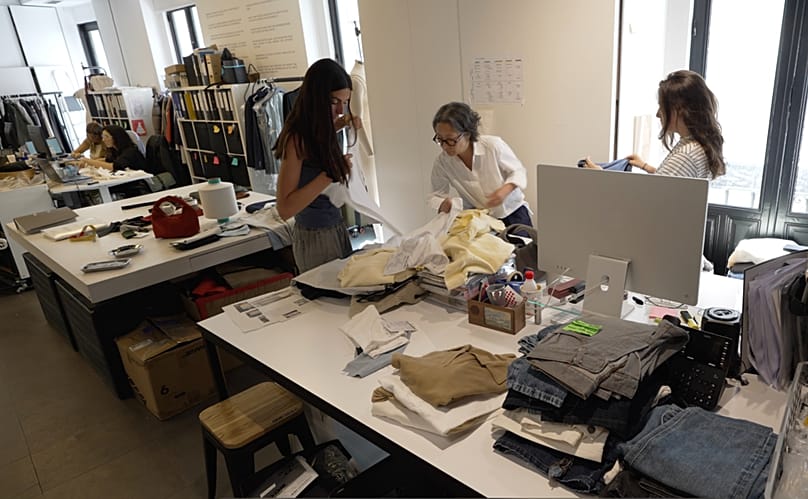 Julie Sohn, Kreativdirektorin von Ecoalf, in der Zentrale in Madrid.