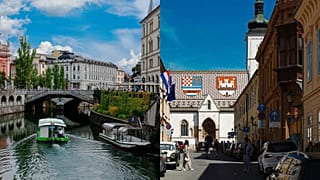 Si vous hésitez entre les deux, vous pouvez voyager entre Ljubljana et Zagreb en environ deux heures et demie en train ou en bus