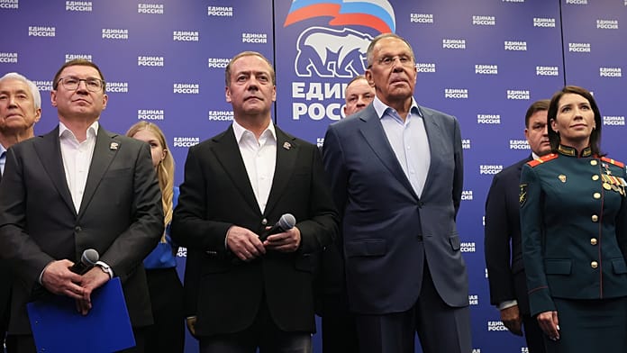 Putin's party wins record Duma majority in Kremlin-controlled elections as EU vows sanctions