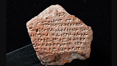 Hattuşa'da gün yüzüne çıkarılan yeni tablet.