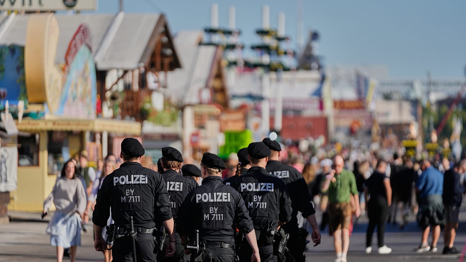 Polizei auf dem Oktoberfest 
