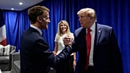 Emmanuel Macron et Donald trump, à New York aux États-Unis, lundi 21 septembre 2026.