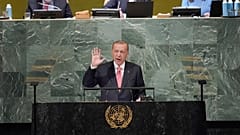 ΑΡΧΕΙΟ: Από την ομιλία του προέδρου Ρετζέπ Ταγίπ Ερντογάν στην 77η Γενική Συνέλευση του ΟΗΕ, στην έδρα του, την Τρίτη 20 Σεπτεμβρίου 2022