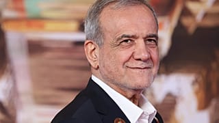 الرئيس الإيراني مسعود بزشكيان خلال قمة بريكس في نيودلهي بالهند، السبت 12 سبتمبر/أيلول 2026.