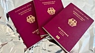 Passports wrapped in aluminium foil?