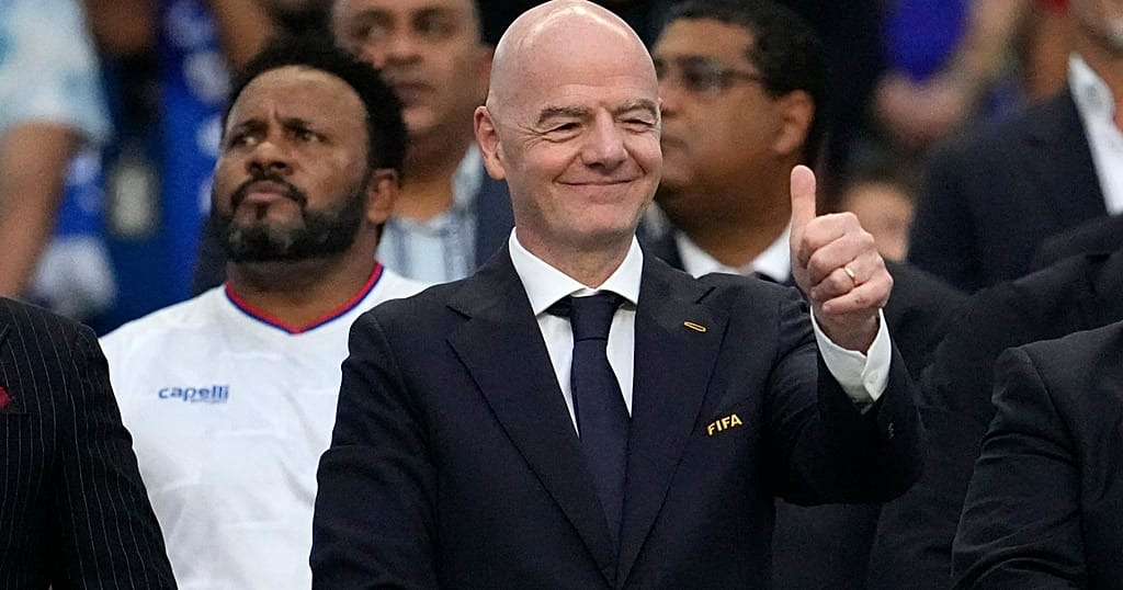 FIFA : Gianni Infantino propose une réforme de la gouvernance