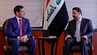 رئيس الوزراء العراقي علي الزيدي يلتقي وزير الخارجية الأميركي ماركو روبيو في نيويورك، 21 سبتمبر/أيلول 2026.